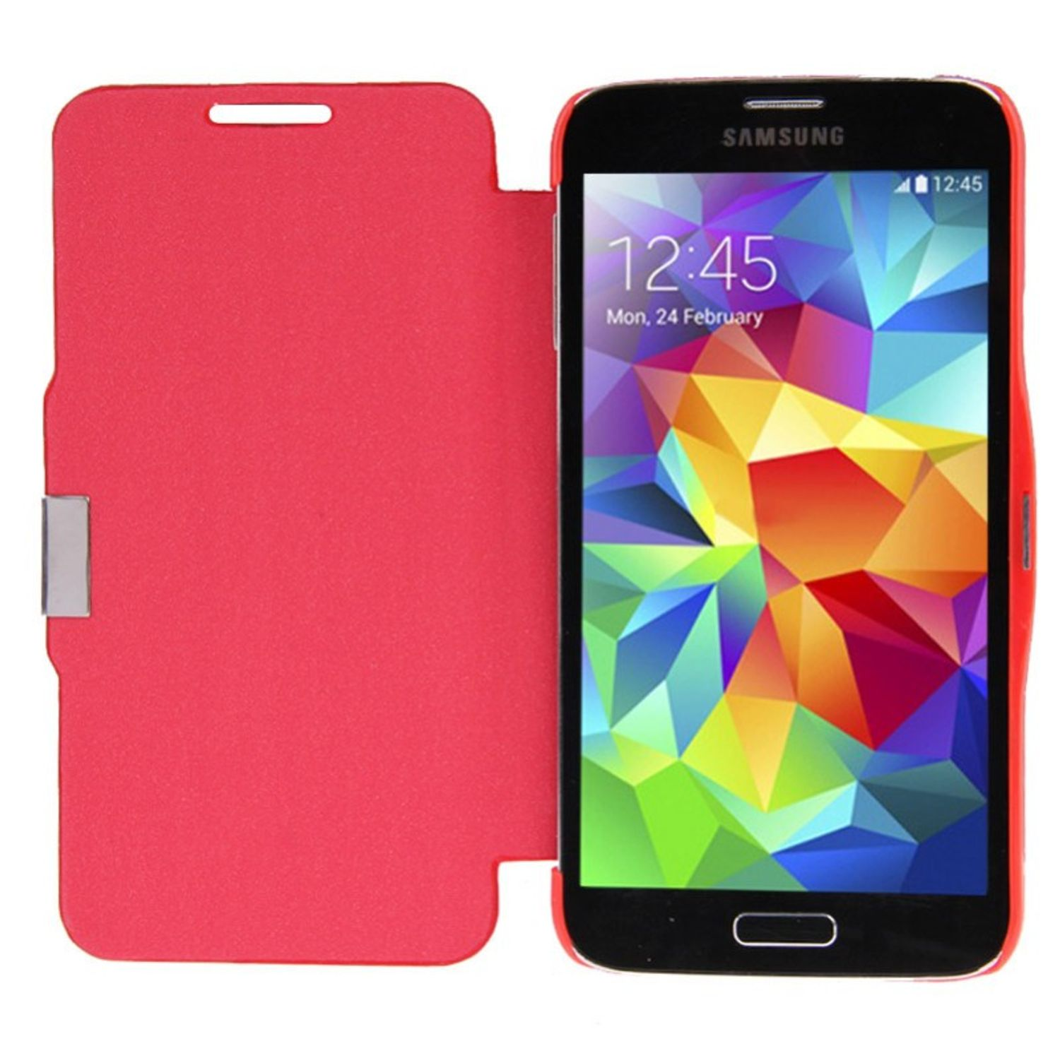 Rot KÖNIG Schutzhülle, Galaxy Samsung, Mini, DESIGN Backcover, S5