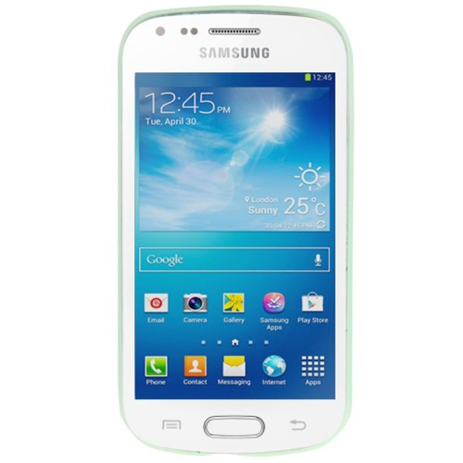 Samsung, Schutzhülle, Galaxy S7562, Duos Backcover, KÖNIG DESIGN Rosa Trend