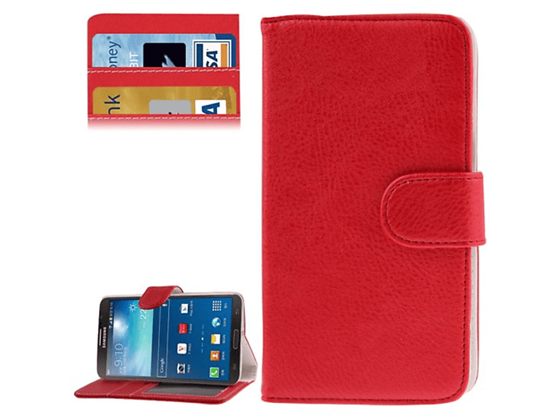 KÖNIG DESIGN Backcover, Samsung, Rot Galaxy Schutzhülle, Round