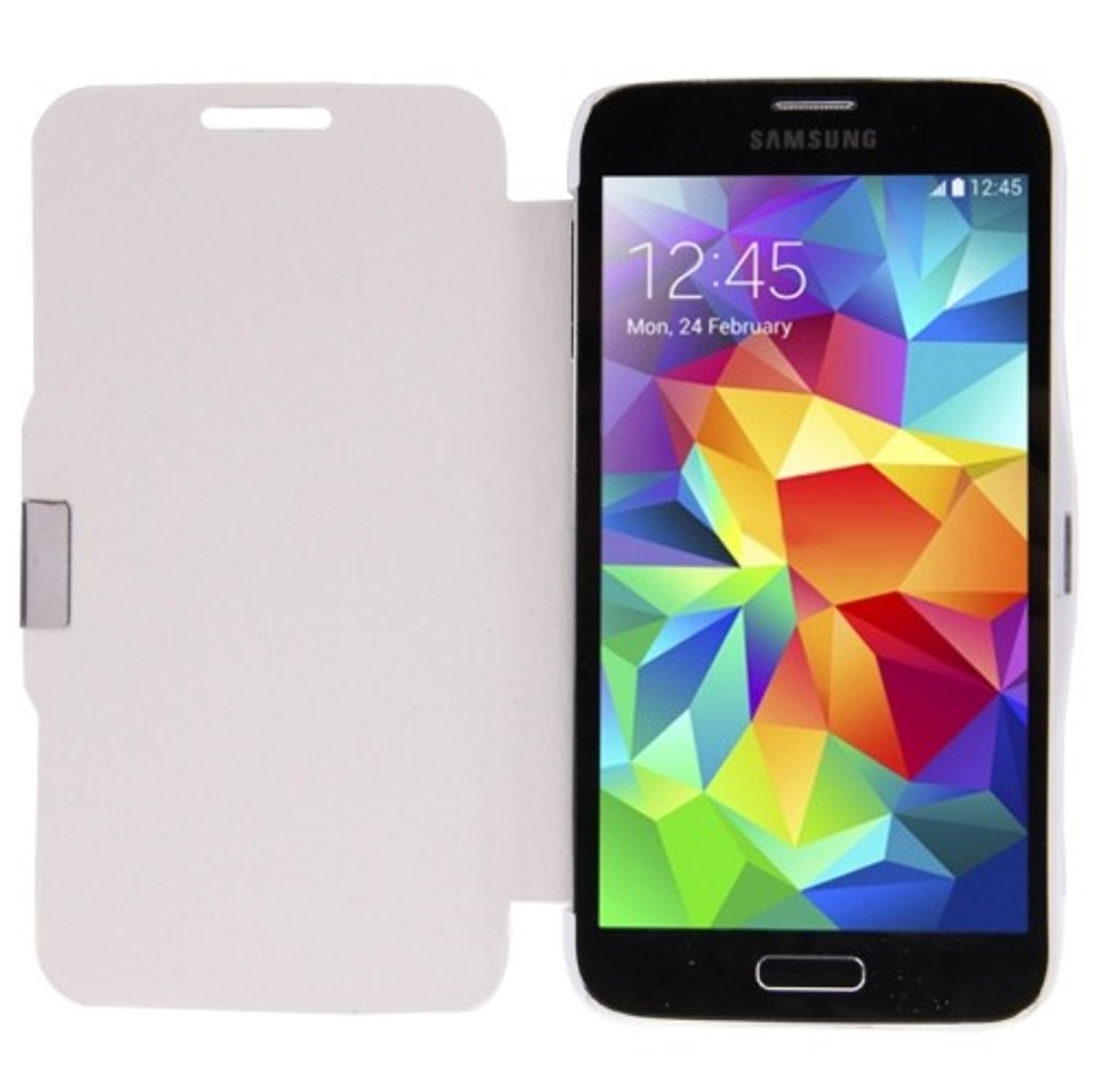 Galaxy Schutzhülle, / KÖNIG Weiß S5 Samsung, S5 Neo, DESIGN Backcover,