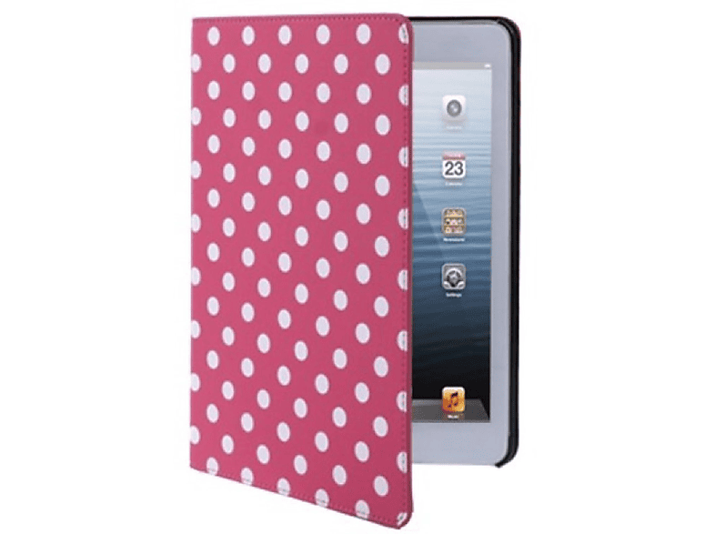 Tablet DESIGN Tablet Bookcover Rosa Apple Hülle KÖNIG Kunststoff, Hülle für