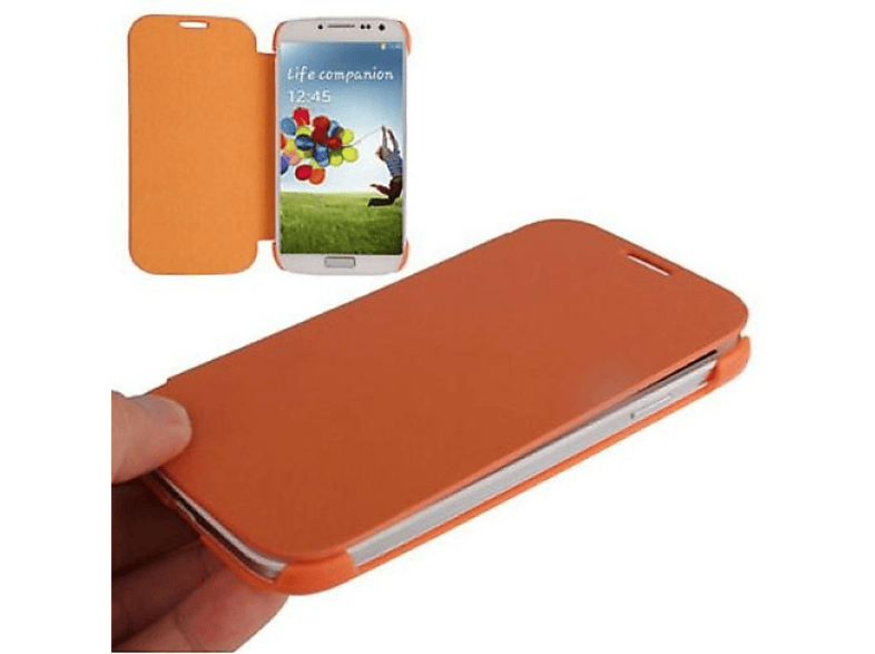 KÖNIG DESIGN Schutzhülle, Backcover, Orange Samsung, S4, Galaxy