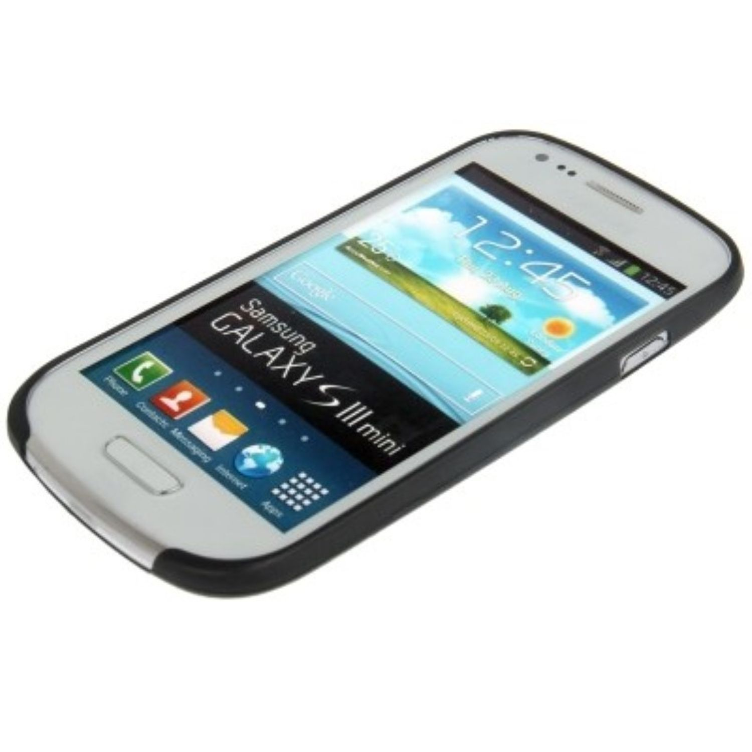 KÖNIG DESIGN Schwarz Mini, Schutzhülle, S3 Galaxy Backcover, Samsung
