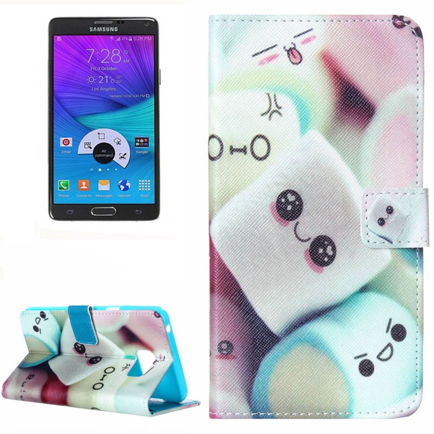 5, Backcover, KÖNIG Samsung, DESIGN Mehrfarbig Schutzhülle, Galaxy Note