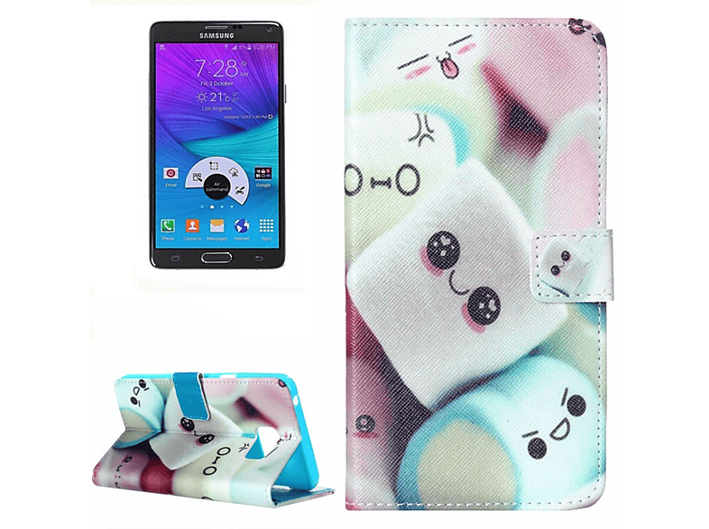 5, Backcover, KÖNIG Samsung, DESIGN Mehrfarbig Schutzhülle, Galaxy Note