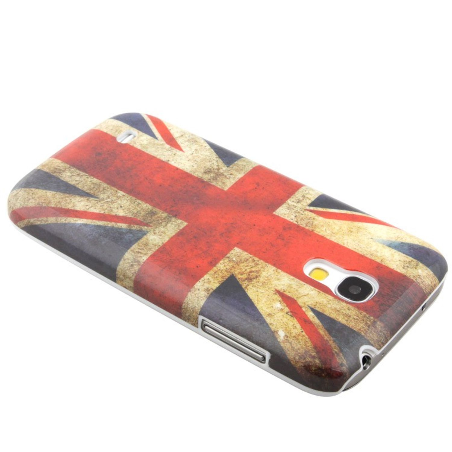 Handyhülle mit Union Jack Design.