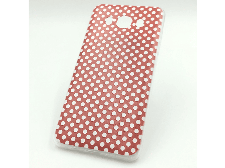 KÖNIG J5 Galaxy Schutzhülle, Rot DESIGN Backcover, Samsung, (2016),