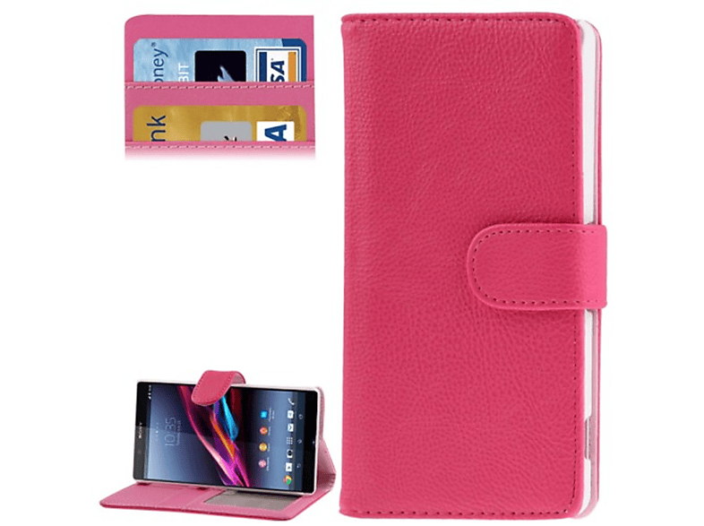 DESIGN Backcover, Sony, Xperia Schutzhülle, Rosa KÖNIG Z2,