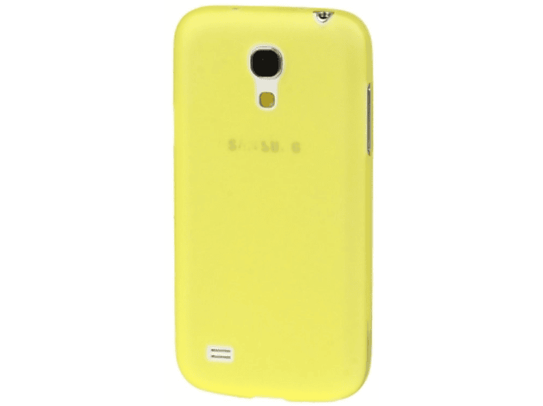 KÖNIG DESIGN Schutzhülle, Samsung, Galaxy S4 Mini, Gelb Backcover