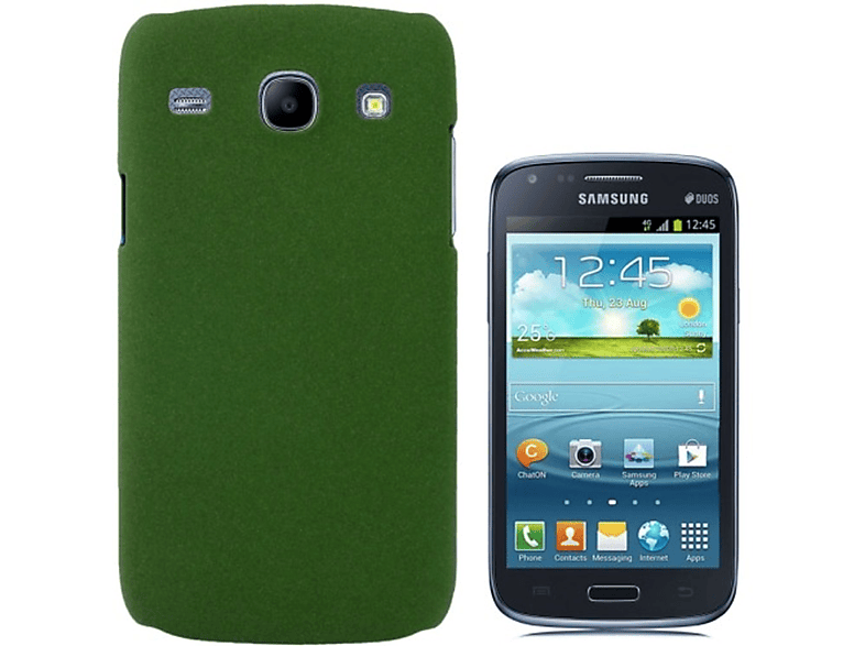 Samsung, i8260/i8261, Schutzhülle, Core Backcover, KÖNIG Grün DESIGN Galaxy