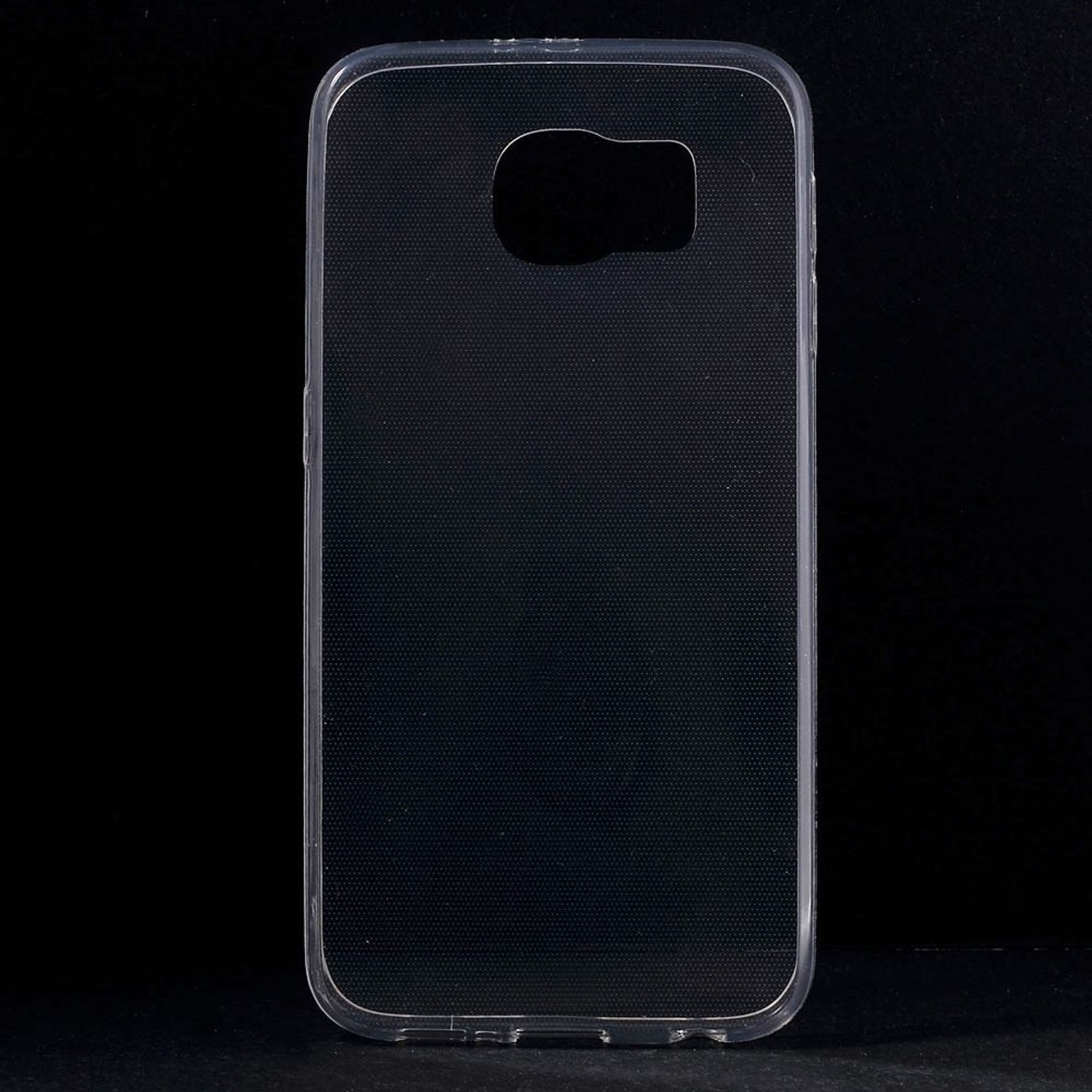KÖNIG DESIGN Schutzhülle, Samsung, Galaxy S6, Backcover, Transparent