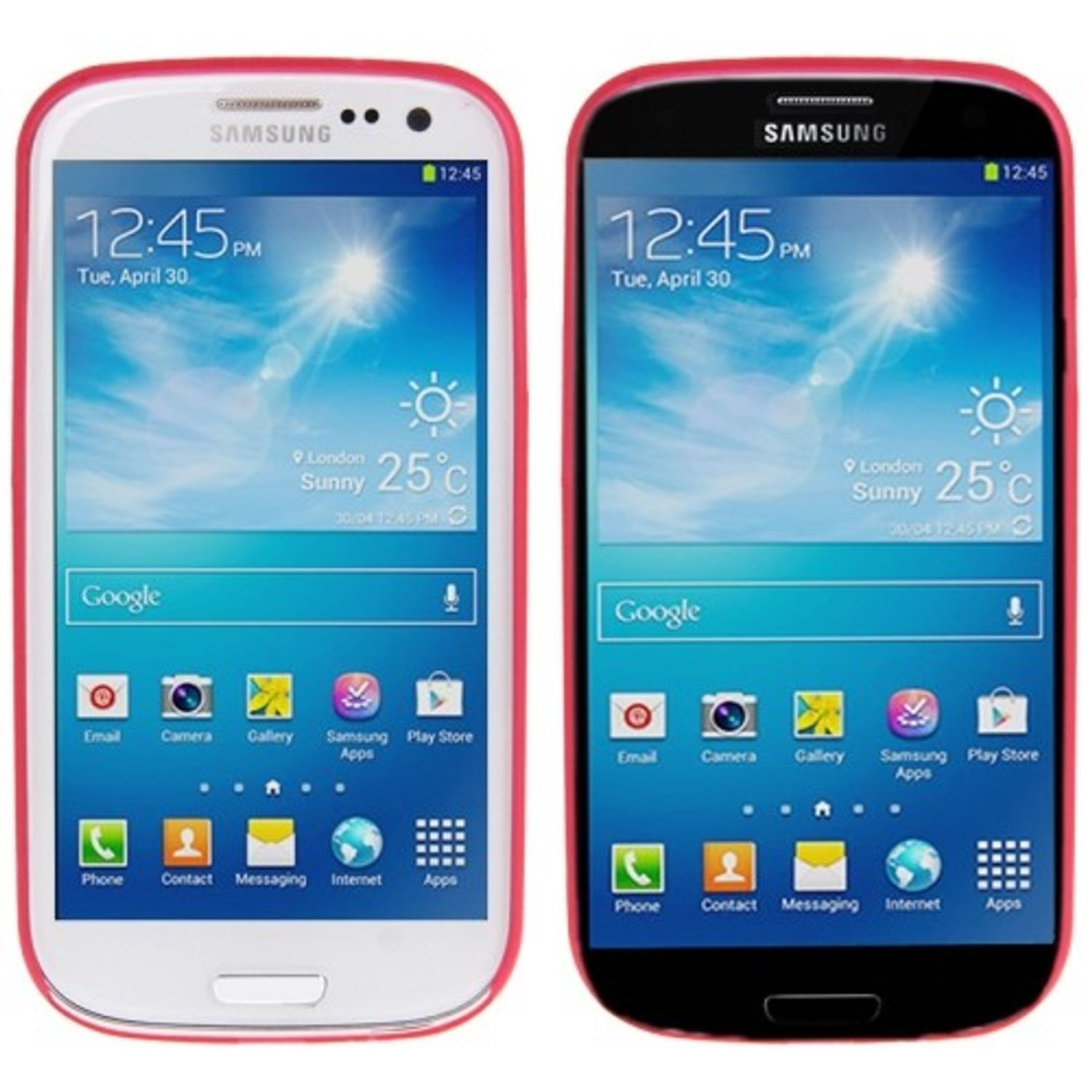 Samsung, KÖNIG Violett DESIGN Galaxy Backcover, Schutzhülle, S4,