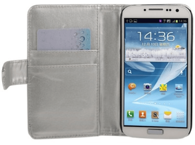 Silber Samsung, Galaxy KÖNIG DESIGN Schutzhülle, S4, Backcover,