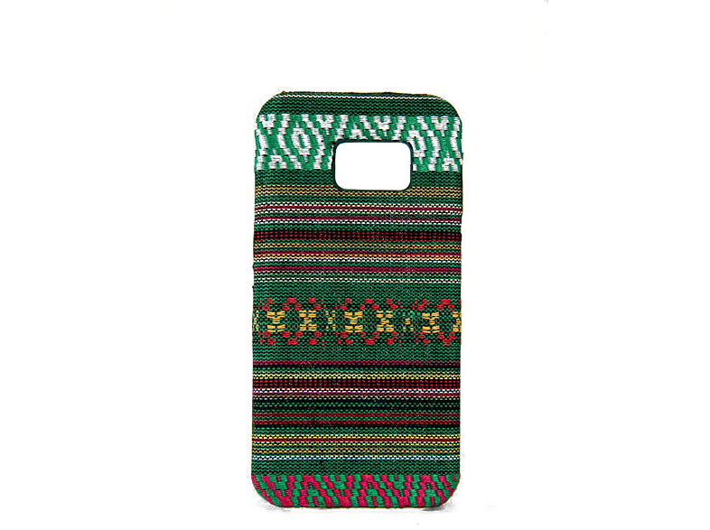 Backcover, Samsung, S6, DESIGN Grün Schutzhülle, KÖNIG Galaxy