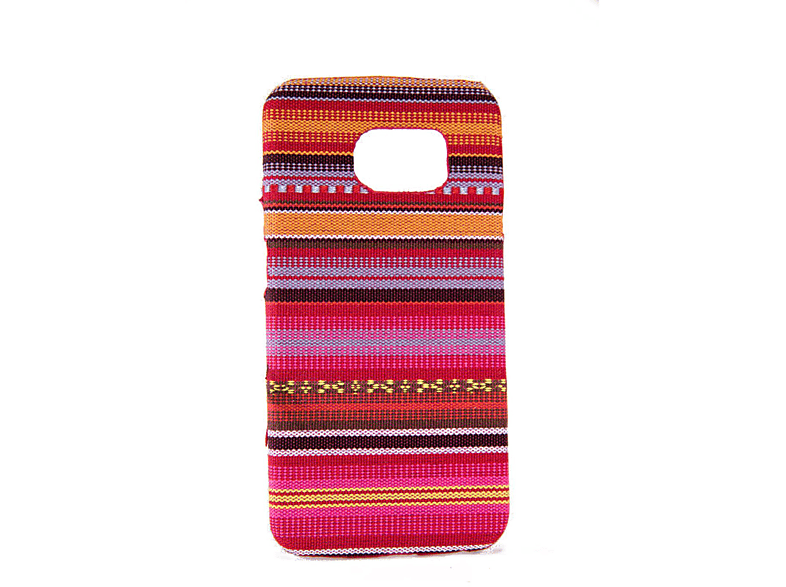 S6 Galaxy Mehrfarbig KÖNIG Edge, Schutzhülle, Samsung, Backcover, DESIGN