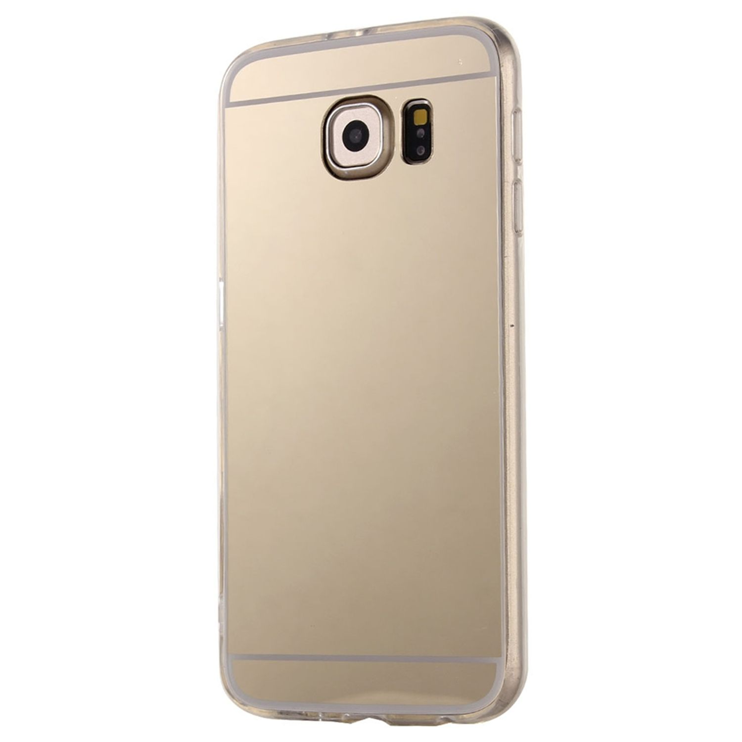 S7, Schutzhülle, Samsung, Gold Galaxy KÖNIG DESIGN Backcover,
