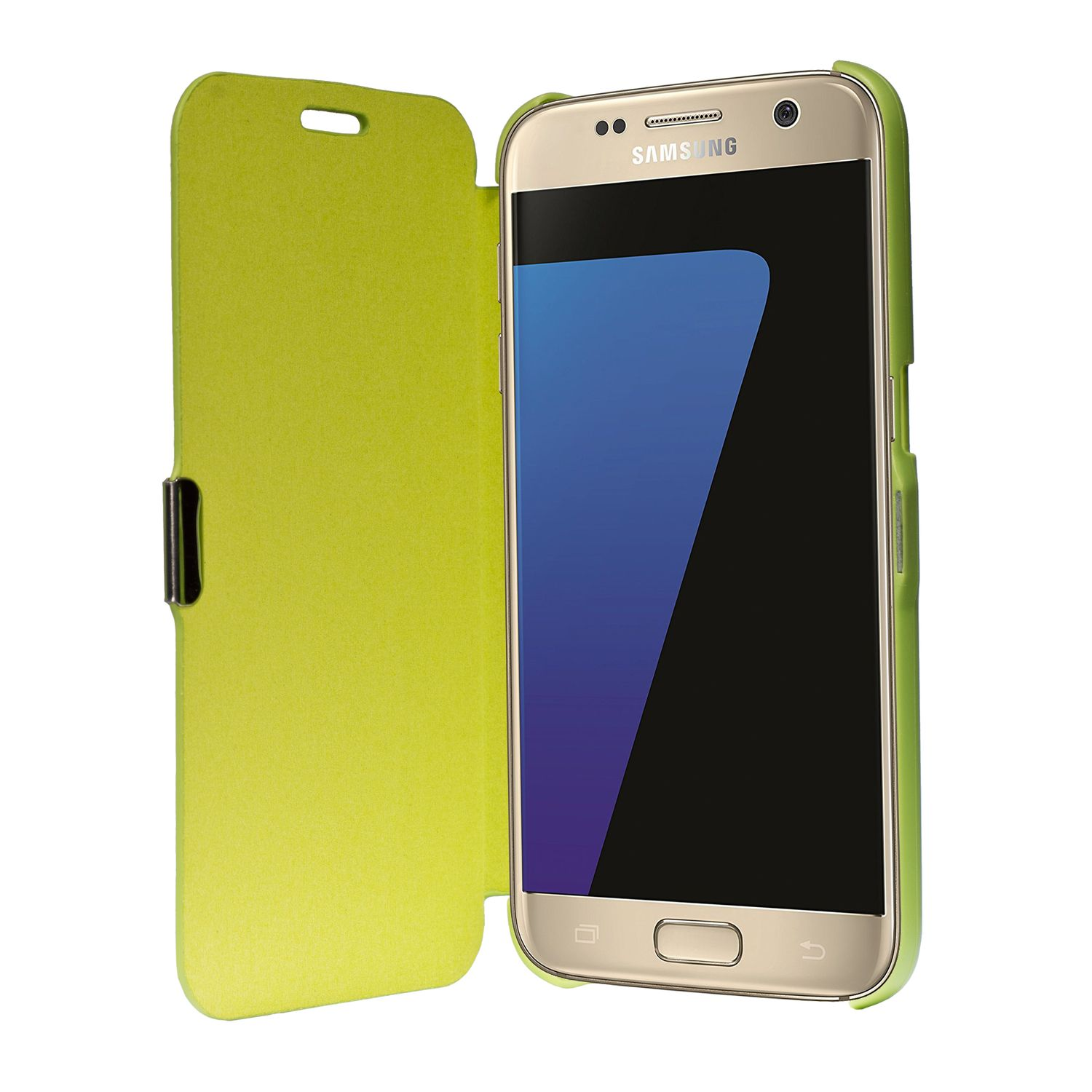 Samsung, Backcover, Edge, KÖNIG Grün S7 Schutzhülle, DESIGN Galaxy