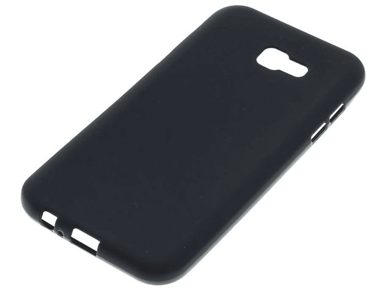 Galaxy KÖNIG Backcover, (2017), Samsung, Schutzhülle, DESIGN A7 Schwarz