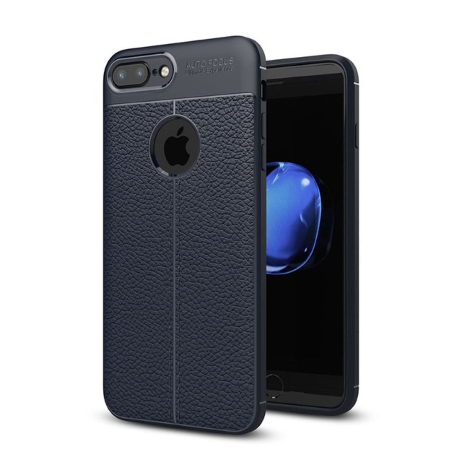 Apple, Plus, / 8 Backcover, DESIGN Plus Schutzhülle, Blau KÖNIG iPhone 7