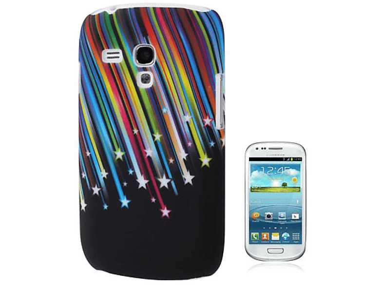KÖNIG DESIGN Schutzhülle, Backcover, Samsung, Galaxy S3 Mini, Mehrfarbig