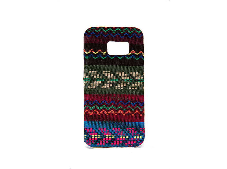 KÖNIG DESIGN Samsung, Braun Galaxy Backcover, Schutzhülle, S6