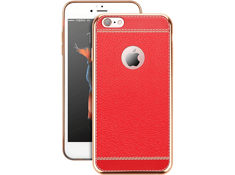 KÖNIG DESIGN Schutzhülle, Rot SE, 5 / Apple, Backcover, 5s iPhone 