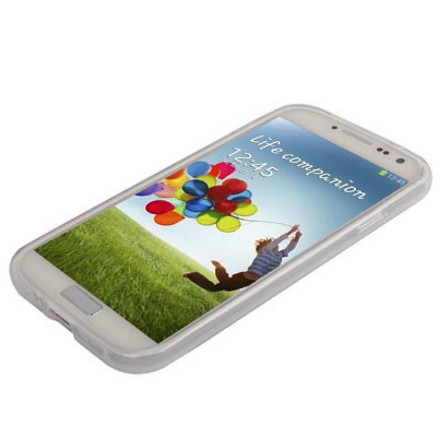 Schutzhülle, Galaxy Samsung, KÖNIG Backcover, S4, DESIGN Transparent
