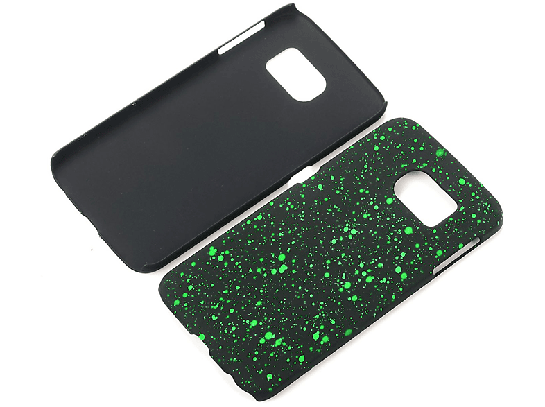 Galaxy Schwarz S6 Backcover, DESIGN Edge, Schutzhülle, Samsung, KÖNIG