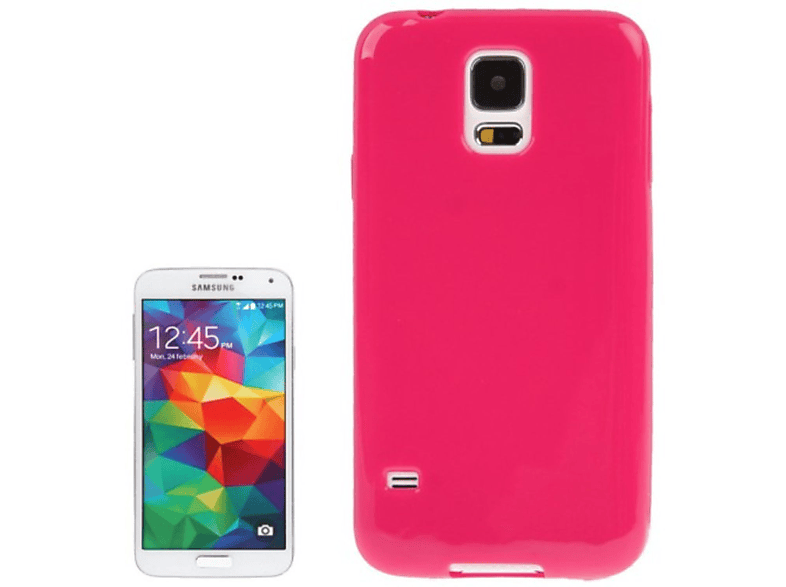 Samsung, Schutzhülle, KÖNIG Backcover, DESIGN / Galaxy Neo, S5 Rot S5