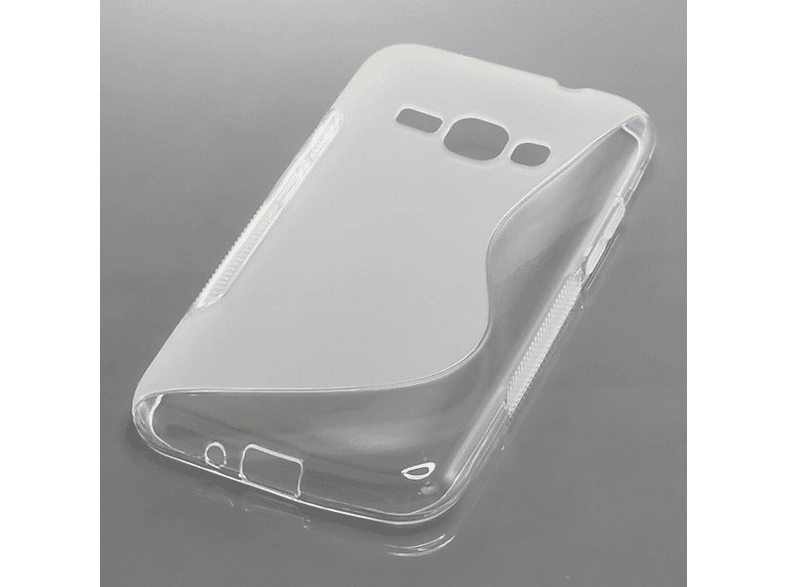 KÖNIG DESIGN Backcover, Samsung, Transparent J1 Galaxy (2016), Schutzhülle