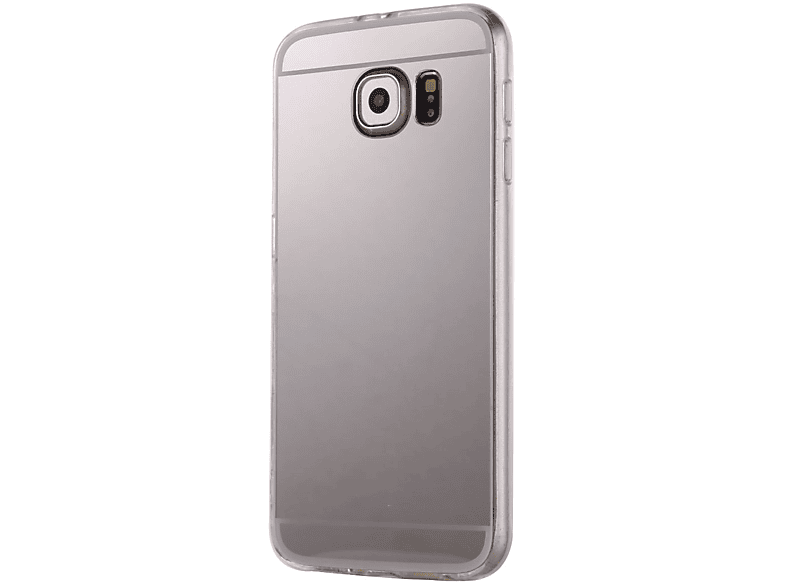 Edge, Backcover, Samsung, Galaxy S6 Silber DESIGN Schutzhülle, KÖNIG