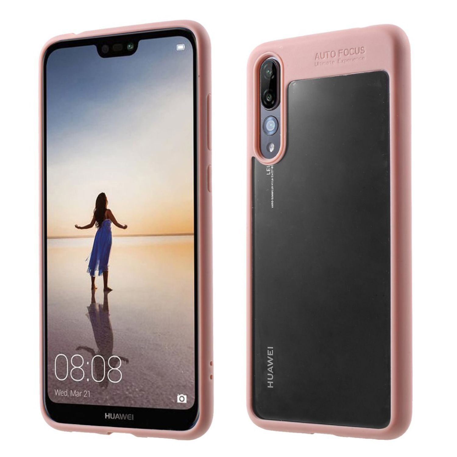 KNIG DESIGN Schutzhlle, Backcover, Huawei, P20 Pro, Rosa | MediaMarkt