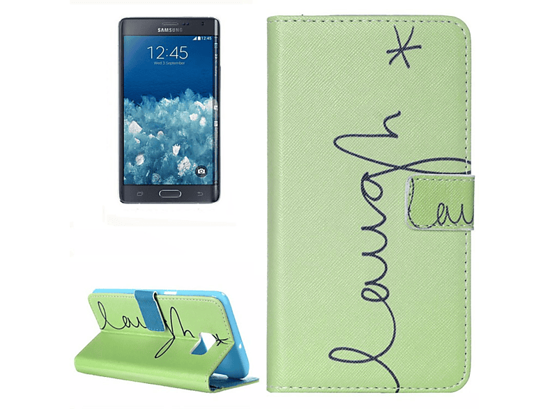 KÖNIG DESIGN Schutzhülle, Grün Galaxy 5 Note Backcover, Edge, Samsung