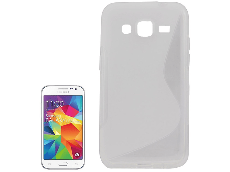 Transparent Schutzhülle, DESIGN Galaxy Samsung, KÖNIG Backcover, Core Prime,