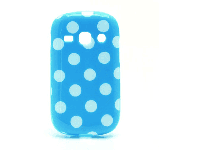 Blau Schutzhülle, Backcover, DESIGN S6810, Samsung, Fame KÖNIG Galaxy