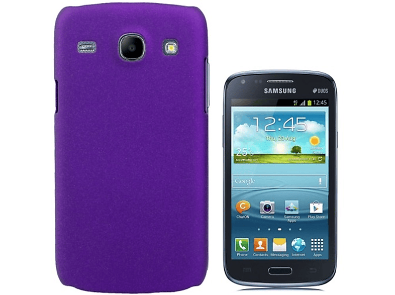 KÖNIG DESIGN Schutzhülle, Backcover, Samsung, Galaxy Core i8260/i8261, Violett