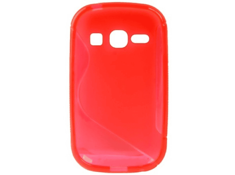 Schutzhülle, Samsung, Fame Backcover, S6810, Rot DESIGN KÖNIG Galaxy