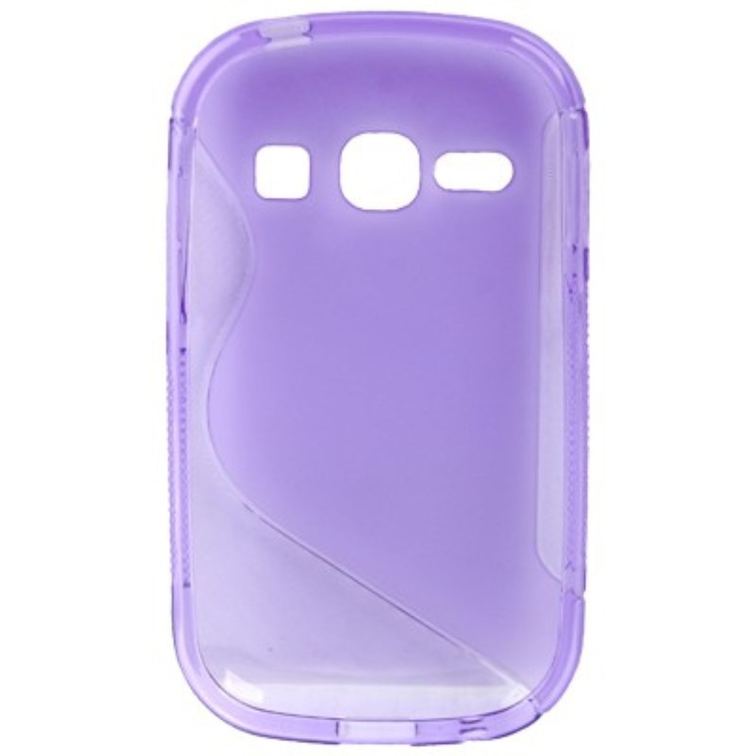 KÖNIG DESIGN Schutzhülle, Backcover, Samsung, S6010/S6012, Violett Music Galaxy
