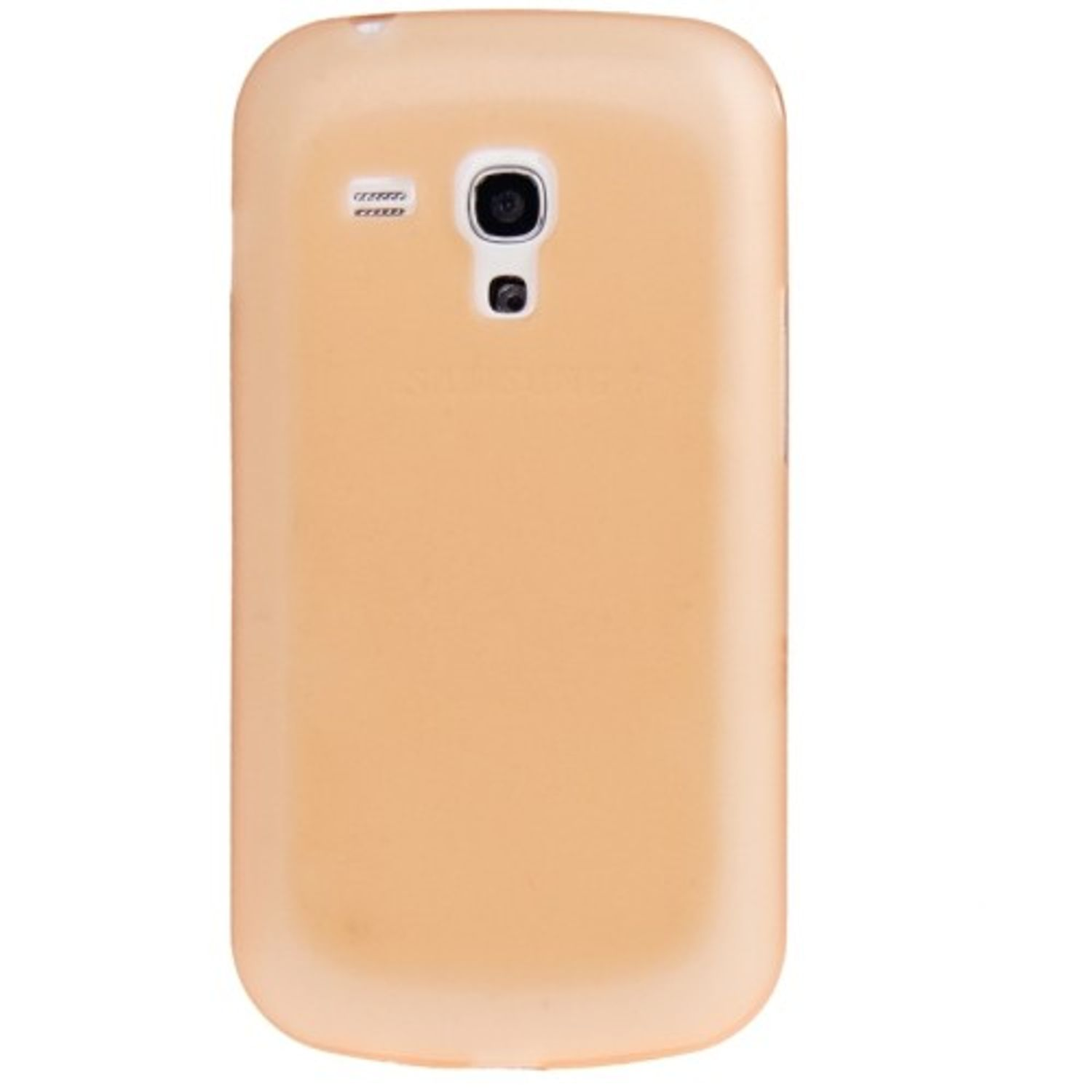 Samsung, S7562, Schutzhülle, KÖNIG Backcover, Duos Trend Orange Galaxy DESIGN