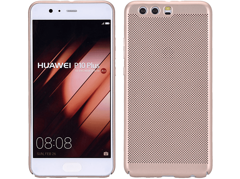 DESIGN Huawei, Schutzhülle, Backcover, P10 Lite, Gold KÖNIG