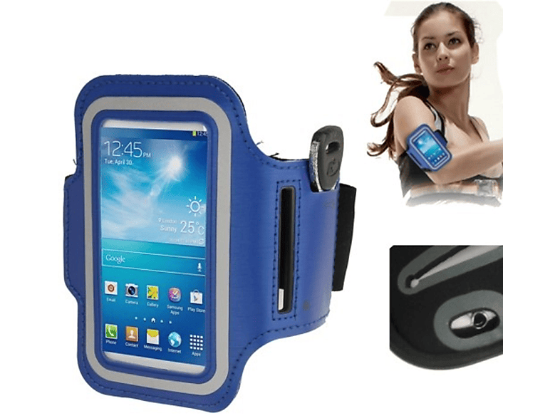 KÖNIG Schutzhülle, Backcover, Mini, Galaxy S4 Samsung, Blau DESIGN