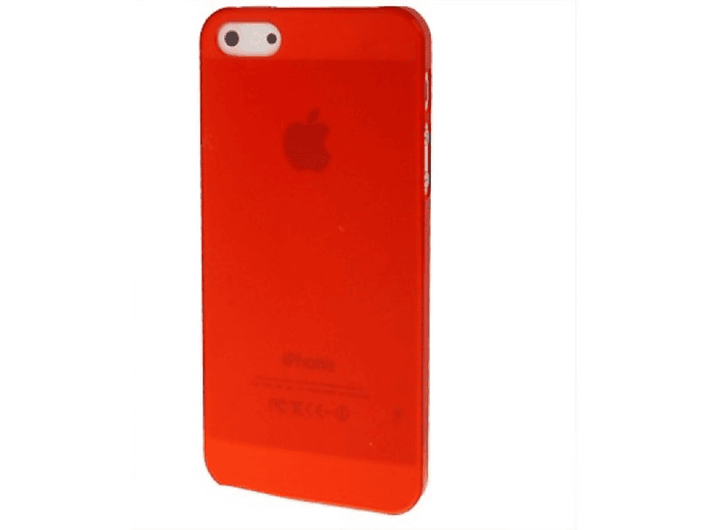 KÖNIG DESIGN Handyhülle, Backcover, Apple, 5 Rot 5s SE, / iPhone 