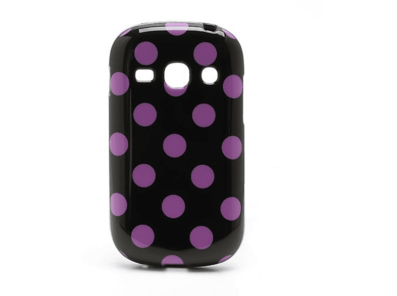 Samsung, Backcover, Schwarz DESIGN Galaxy S6810, Fame KÖNIG Schutzhülle,