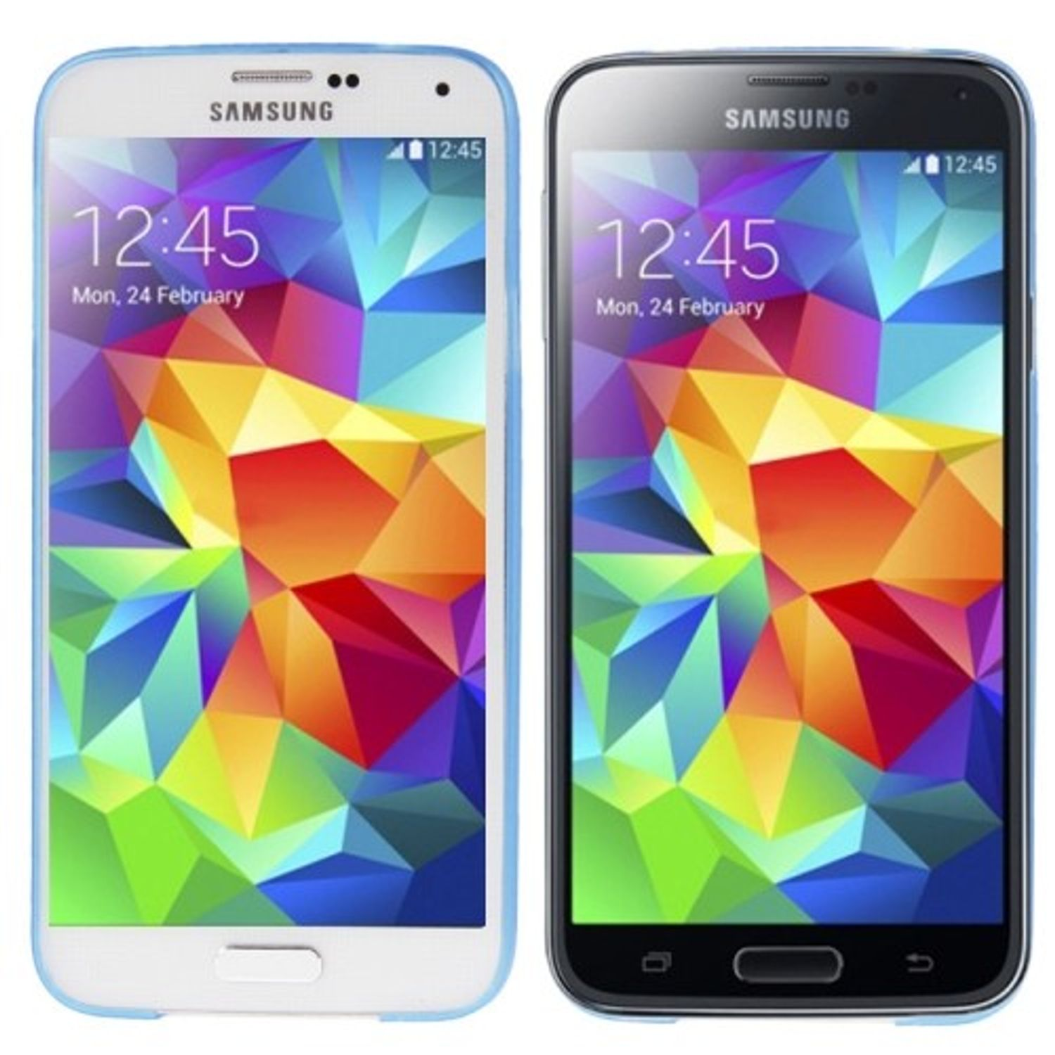 Backcover, KÖNIG S5 Blau S5 DESIGN Galaxy Samsung, Schutzhülle, Neo, /