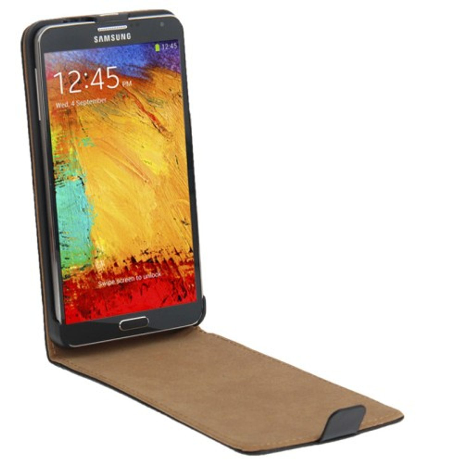 DESIGN Schwarz 3, Samsung, Galaxy Note KÖNIG Backcover, Schutzhülle,