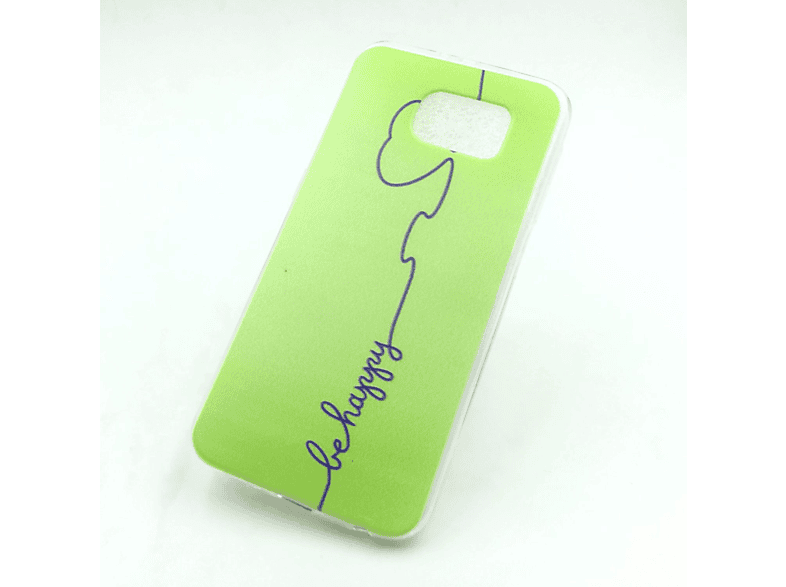 KÖNIG DESIGN Schutzhülle, Backcover, Samsung, Galaxy S6, Grün