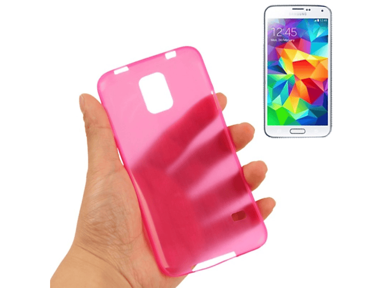 Mini, KÖNIG DESIGN S5 Galaxy Samsung, Backcover, Schutzhülle, Rosa