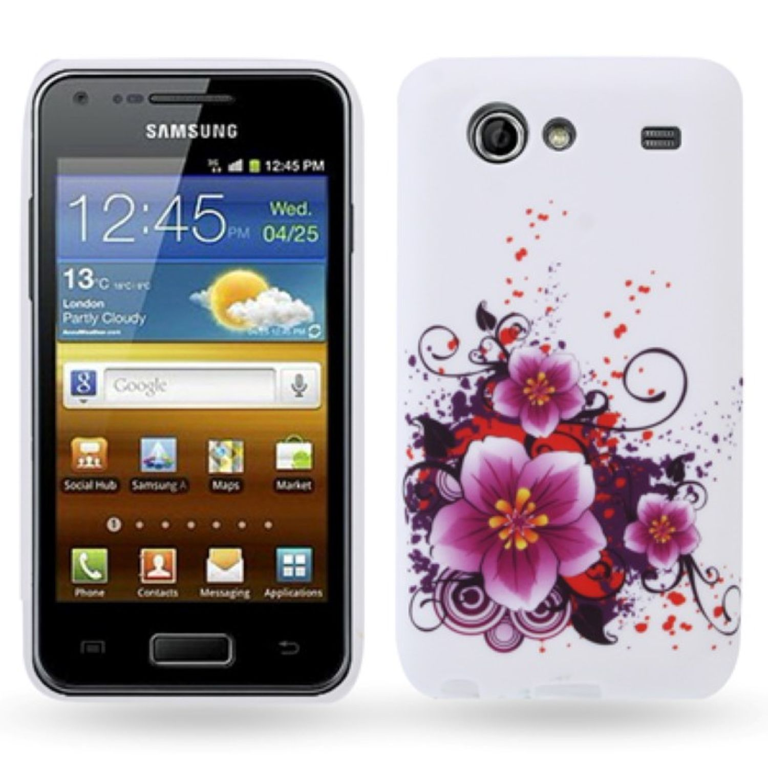 N7100, Blau Note KÖNIG Galaxy Samsung, Backcover, DESIGN Schutzhülle, 2