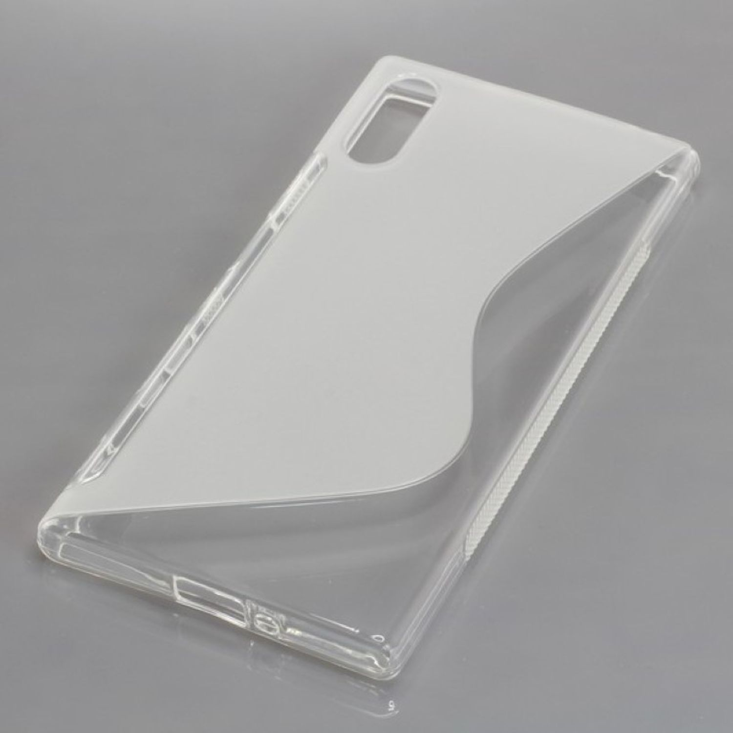 XZ, DESIGN Transparent KÖNIG Backcover, Schutzhülle, Xperia Sony,