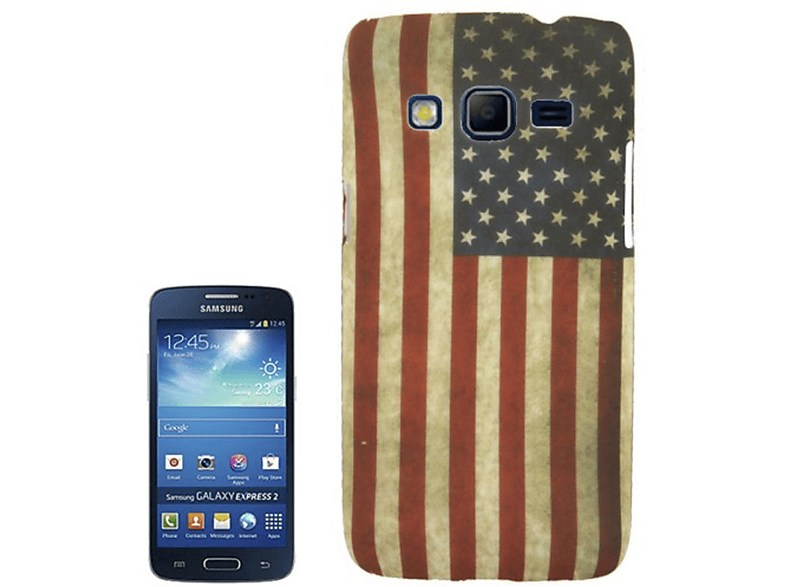 Backcover, Mehrfarbig G3815, DESIGN Galaxy Express Samsung, KÖNIG 2 Schutzhülle,